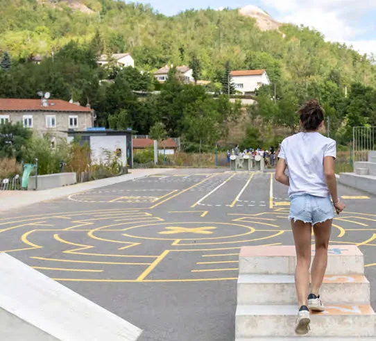 Dynamiser les cours d’école — Le Lude (72)