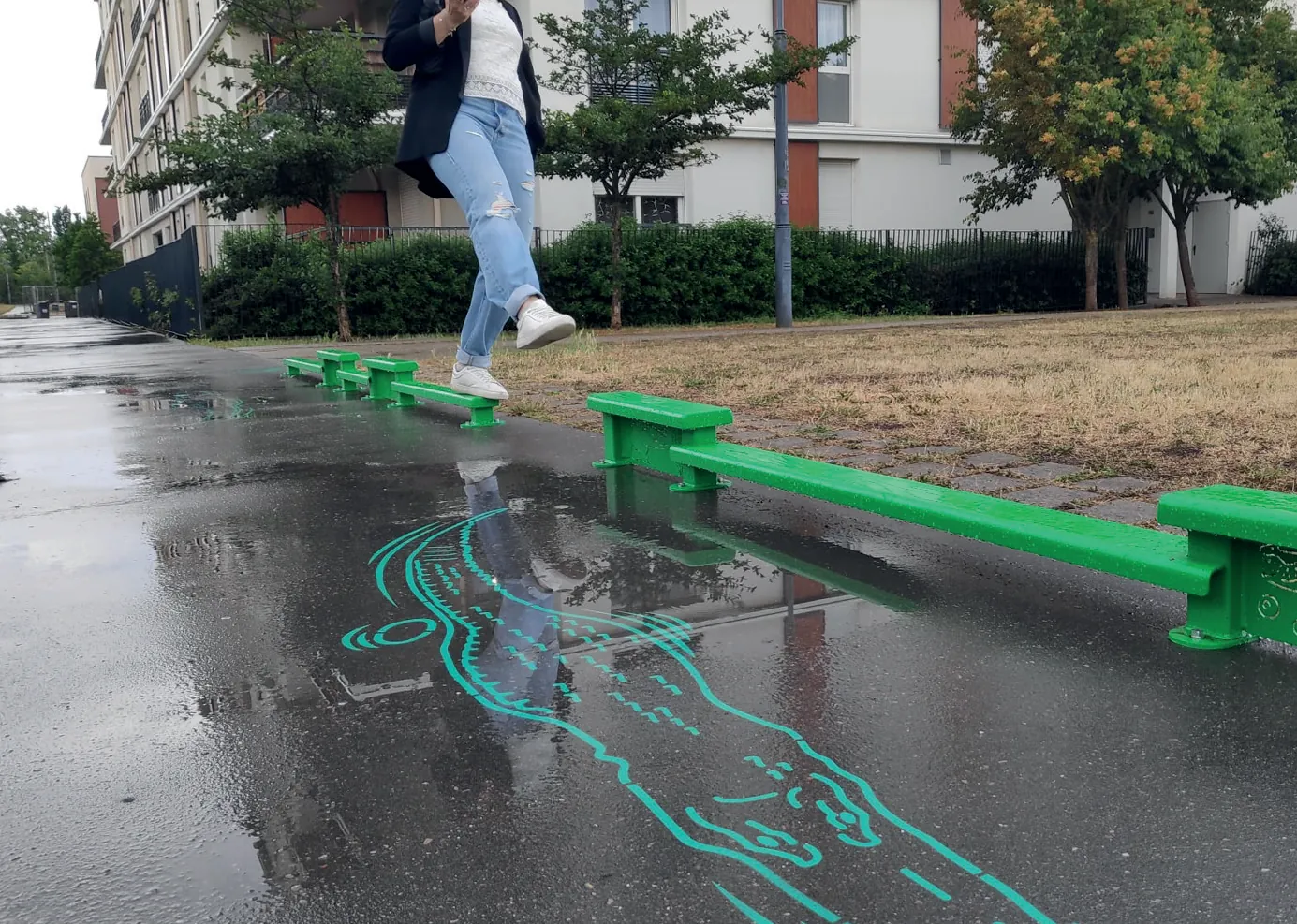 En route pour l’aventure — design actif Pro Urba, Saint-Étienne (42)