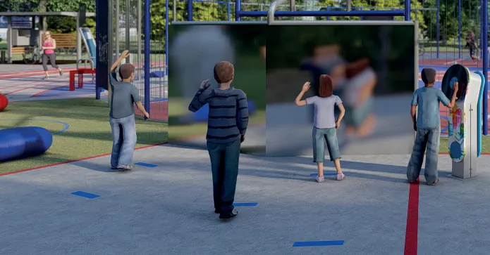 Le stade multisports URBA MOVE — design actif Pro Urba, Concept Pro Urba