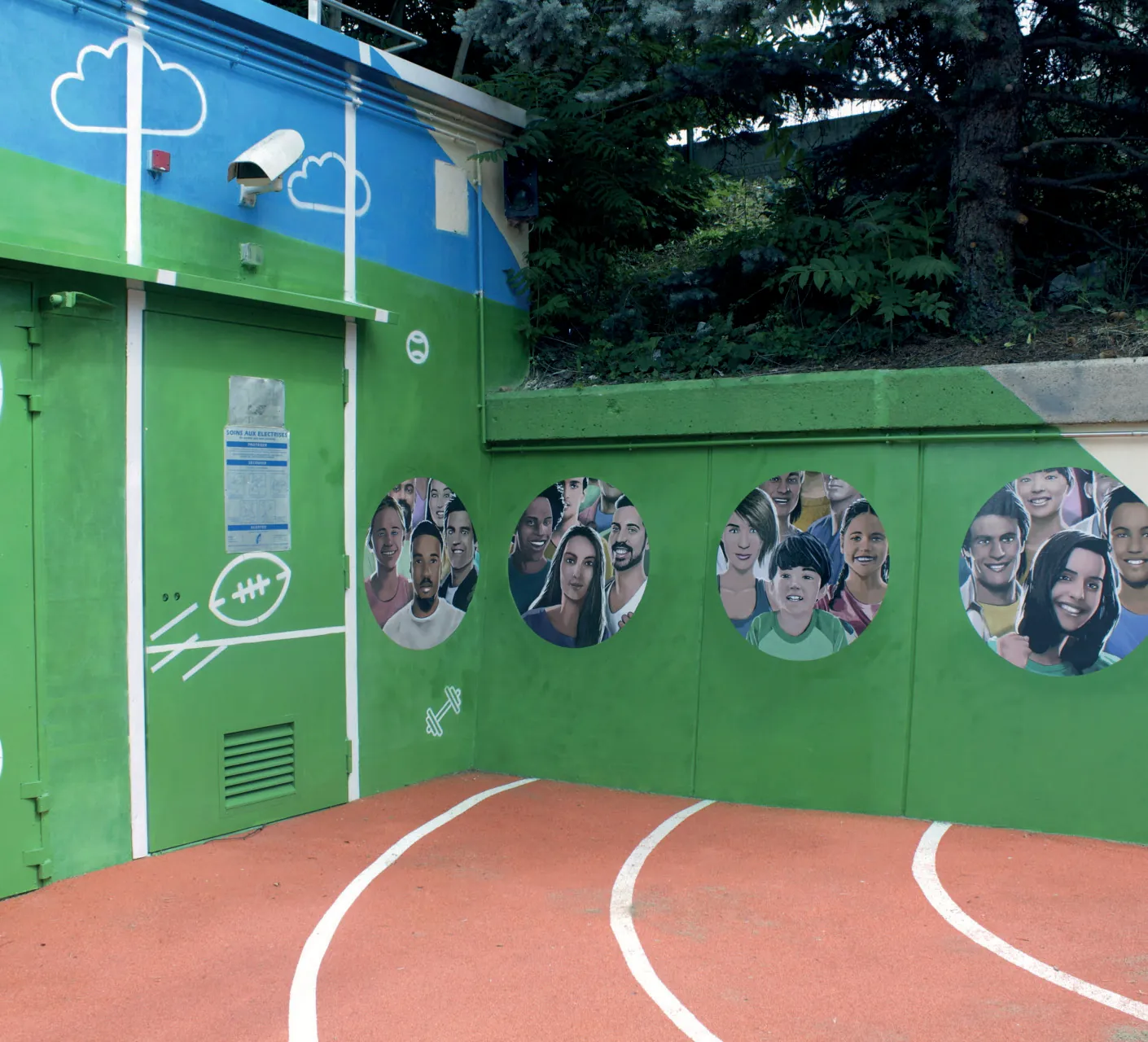 Le « nudge » du coin de rue — design actif Pro Urba, Les Mureaux (78) — Gare SNCF