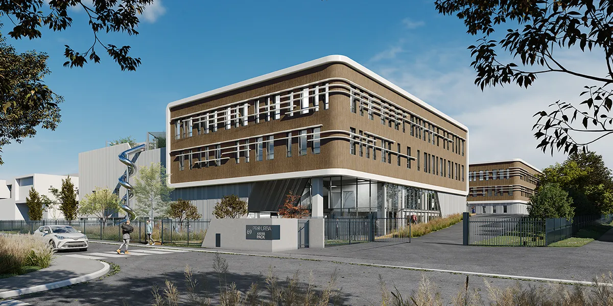 À Rillieux-la-Pape, dans le futur quartier Ostérode, Pro Urba invente les bureaux de demain