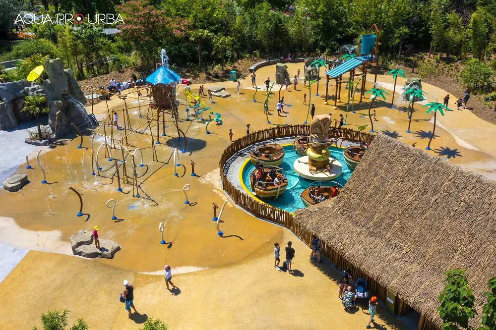 Deux aires de jeux aquatiques pour le parc Walibi – Exotic Island